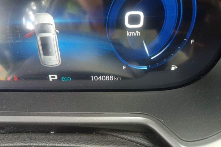 Used GAC Trumpchi GS4 2020 270T Automatic Smart Connectivity Edition Odometer Close Up