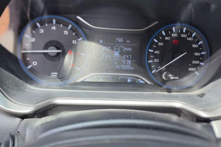Used GAC Trumpchi GS4 2020 270T Manual Comfort Edition Odometer Close Up