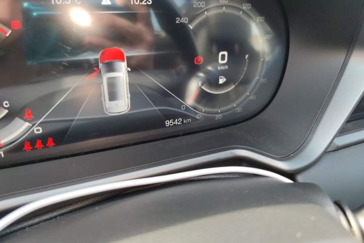 Used GAC Trumpchi GS4 2020 270T Automatic Smart Connectivity Edition Odometer Close Up