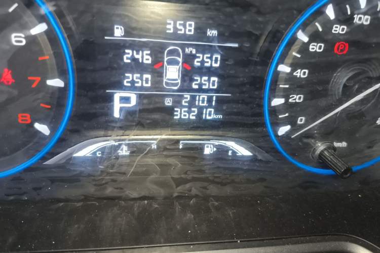 Used GAC Trumpchi GS4 2020 270T Automatic Elite Tech Edition Odometer Close Up