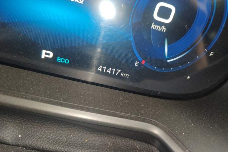 Used GAC Trumpchi GS4 2020 270T Automatic Smart Connectivity Edition Odometer Close Up