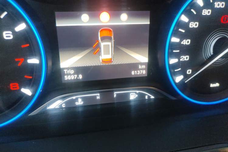 Used GAC Trumpchi GS4 2020 270T Manual Luxury Edition Odometer Close Up