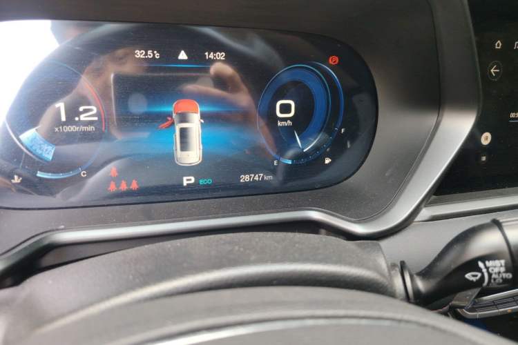 Used GAC Trumpchi GS4 2020 270T Automatic Luxury Edition Odometer Close Up