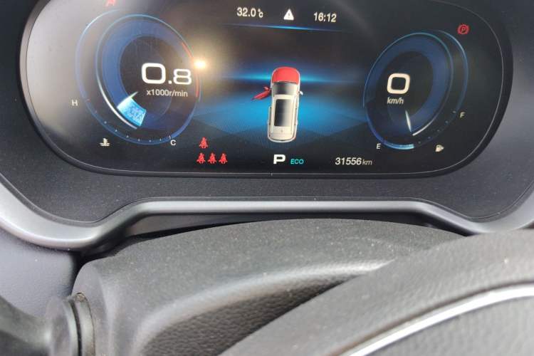 Used GAC Trumpchi GS4 2020 270T Automatic Smart Connectivity Edition Odometer Close Up