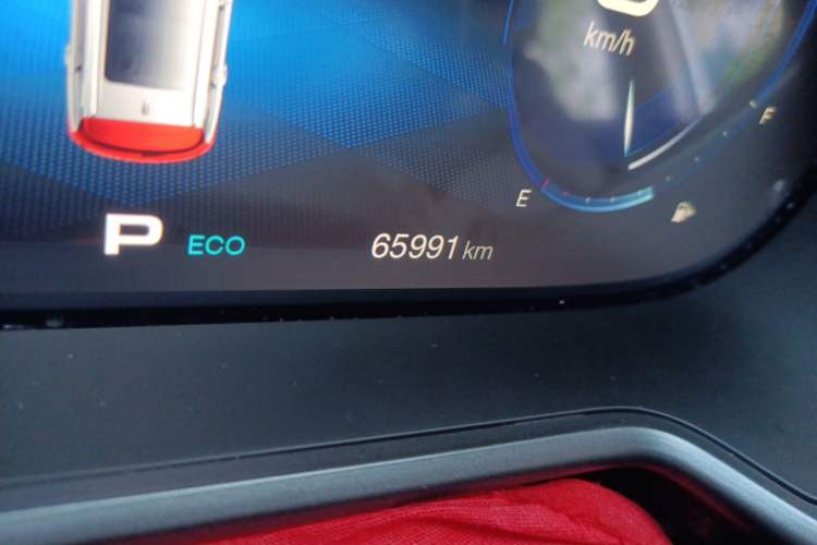 Used GAC Trumpchi GS4 2020 270T Automatic Smart Connectivity Edition Odometer Close Up