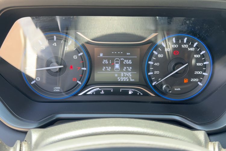 Used GAC Trumpchi GS4 2020 270T Manual Comfort Edition Odometer Close Up