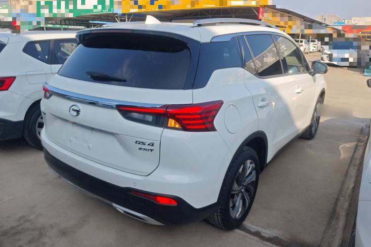 Used GAC Trumpchi GS4 2020 270T Automatic Smart Connectivity Edition Rear Right 45 Deg