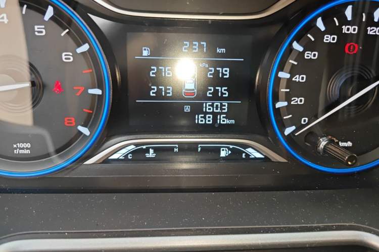 Used GAC Trumpchi GS4 2021 270T Manual Comfort Edition Odometer Close Up