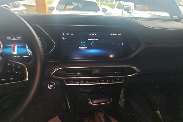 Used GAC Trumpchi GS4 2021 270T Automatic Luxury Smart Connectivity Version Audio And AC Panel