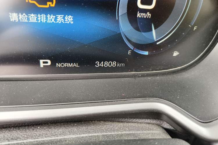 Used GAC Trumpchi GS4 2021 270T Automatic Smart Connectivity Technology Edition Odometer Close Up