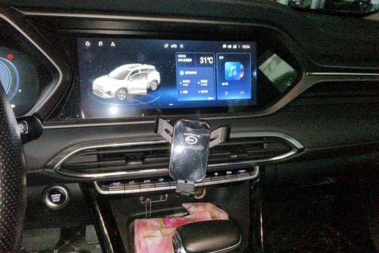 Used GAC Trumpchi GS4 2021 270T Automatic Smart Connectivity Technology Edition Audio And AC Panel