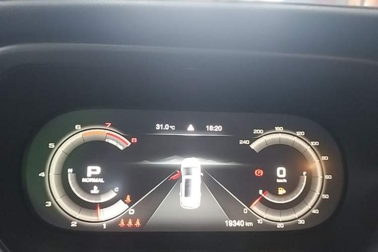 Used GAC Trumpchi GS4 2021 270T Automatic Tech Luxury Edition Instrument Cluster