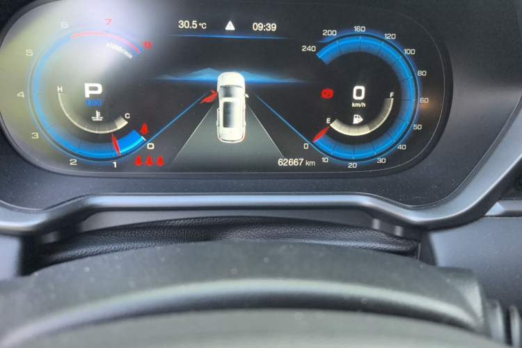 Used GAC Trumpchi GS4 2021 270T Automatic Smart Connectivity Technology Edition Odometer Close Up