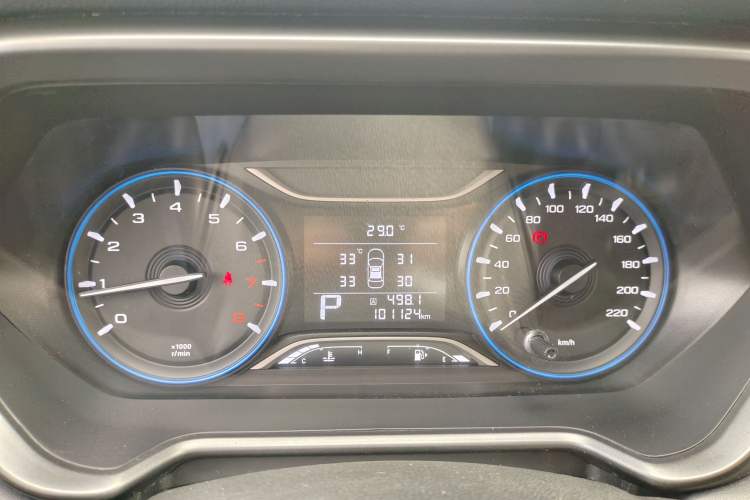 Used GAC Trumpchi GS4 2021 270T Automatic Elite Tech Edition Odometer Close Up