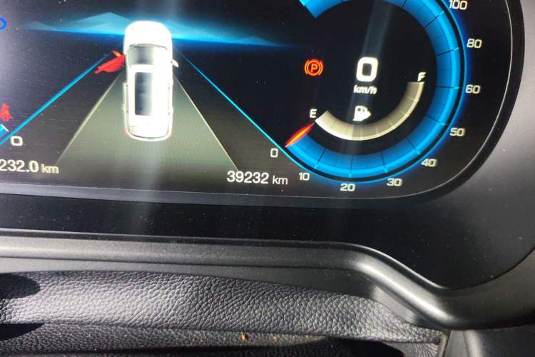 Used GAC Trumpchi GS4 2021 270T Automatic Smart Connectivity Technology Edition Odometer Close Up