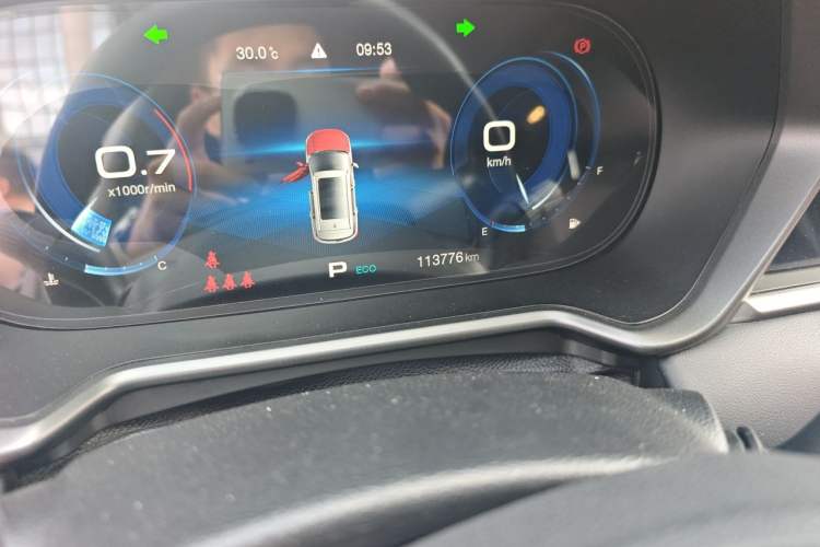 Used GAC Trumpchi GS4 2021 270T Automatic Smart Connectivity Technology Edition Odometer Close Up