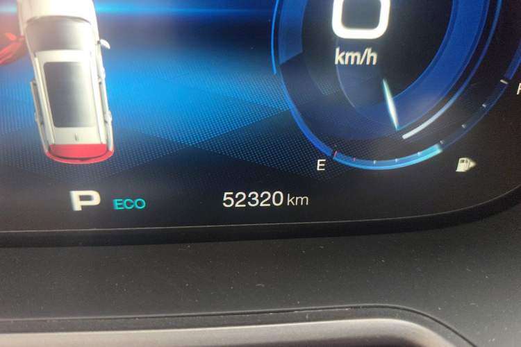 Used GAC Trumpchi GS4 2021 270T Automatic Smart Connectivity Technology Edition Odometer Close Up