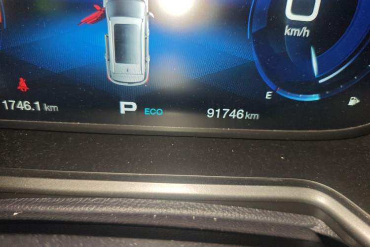 Used GAC Trumpchi GS4 2021 270T Automatic Luxury Edition Odometer Close Up