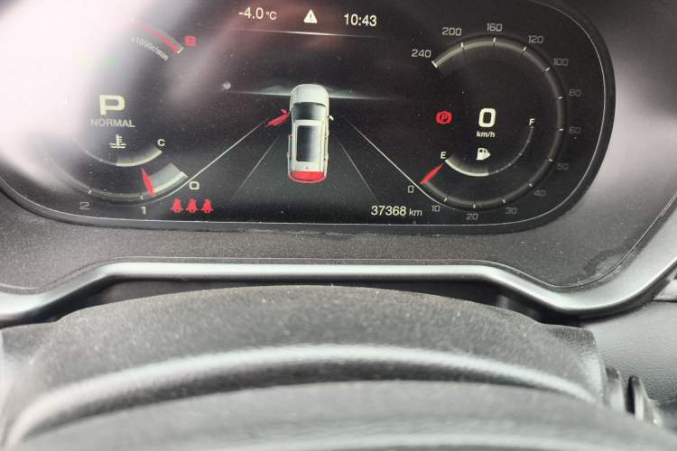 Used GAC Trumpchi GS4 2021 270T Automatic Smart Connectivity Technology Edition Odometer Close Up