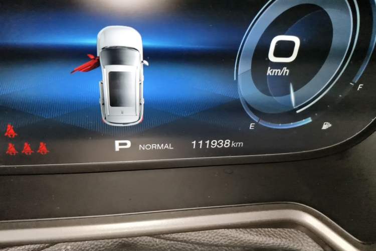 Used GAC Trumpchi GS4 2021 270T Automatic Smart Connectivity Technology Edition Odometer Close Up