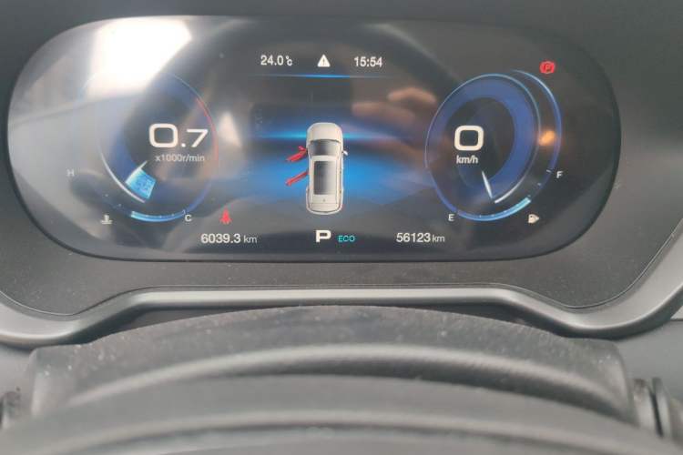 Used GAC Trumpchi GS4 2021 270T Automatic Smart Connectivity Technology Edition Odometer Close Up