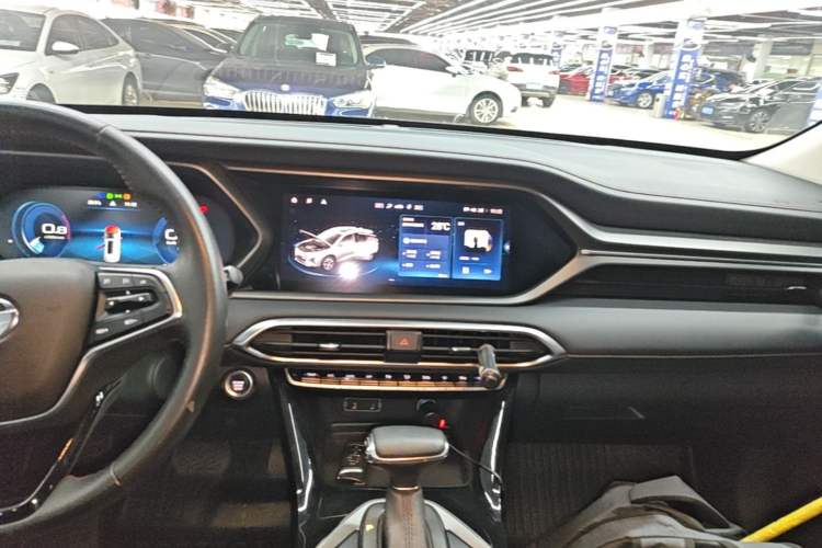 Used GAC Trumpchi GS4 2021 270T Automatic Smart Connectivity Technology Edition Audio And AC Panel