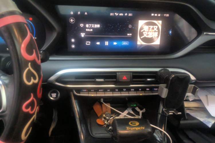 Used GAC Trumpchi GS4 2021 270T Automatic Smart Connectivity Technology Edition Audio And AC Panel