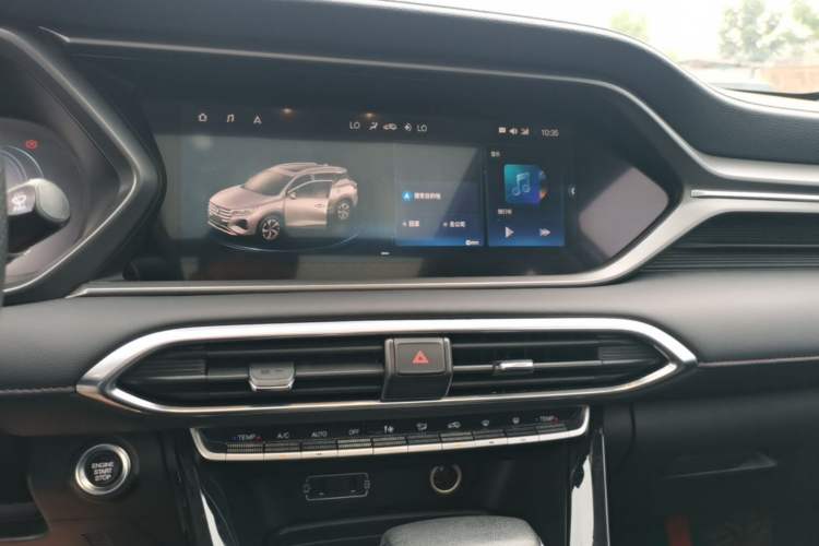 Used GAC Trumpchi GS4 2021 270T Automatic Luxury Smart Connectivity Version Audio And AC Panel