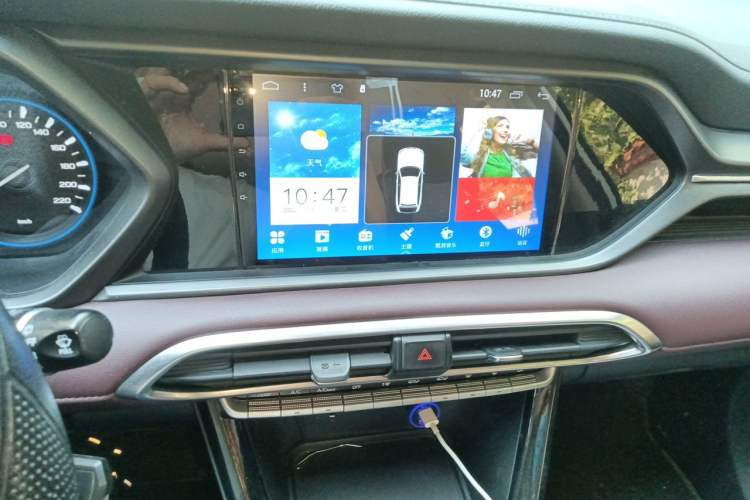 Used GAC Trumpchi GS4 2021 270T Manual Comfort Edition Audio And AC Panel