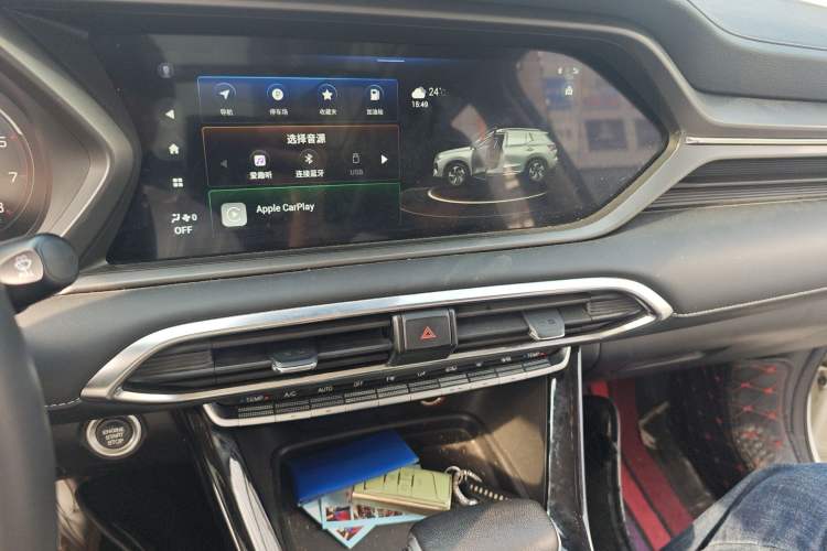 Used GAC Trumpchi GS4 2021 270T Automatic Smart Connectivity Technology Edition Audio And AC Panel