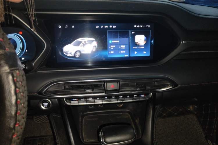 Used GAC Trumpchi GS4 2021 270T Automatic Tech Luxury Edition Audio And AC Panel