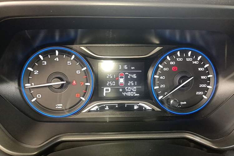 Used GAC Trumpchi GS4 2021 270T Automatic Elite Tech Edition Instrument Cluster