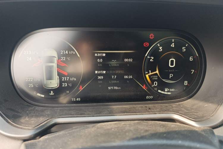 Used GAC Trumpchi GS4 2021 270T Automatic Smart Connectivity Technology Edition Instrument Cluster