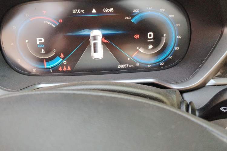 Used GAC Trumpchi GS4 2021 270T Automatic Smart Connectivity Technology Edition Odometer Close Up