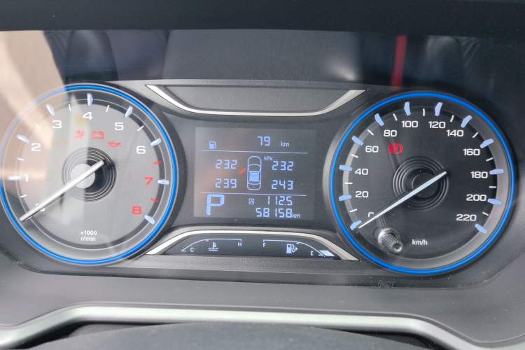 Used GAC Trumpchi GS4 2021 270T Automatic Elite Tech Edition Odometer Close Up