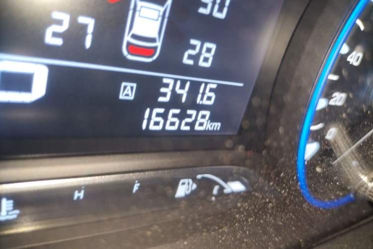 Used GAC Trumpchi GS4 2021 270T Automatic Elite Tech Edition Odometer Close Up