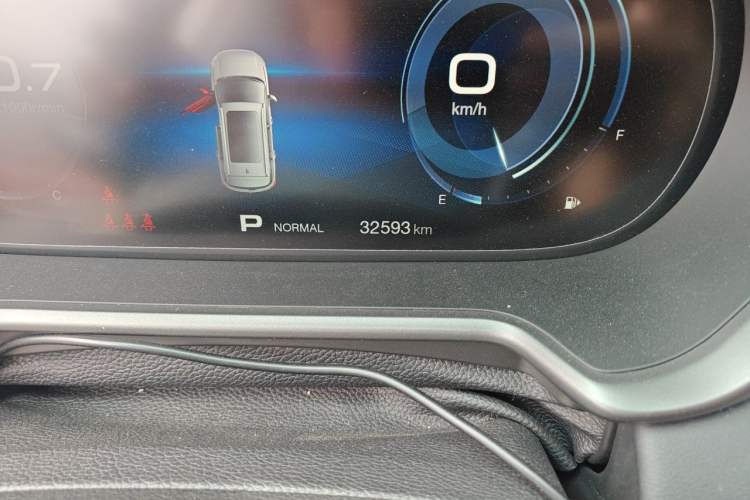 Used GAC Trumpchi GS4 2021 270T Automatic Tech Luxury Edition Odometer Close Up