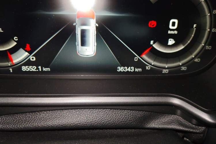 Used GAC Trumpchi GS4 2021 270T Automatic Smart Connectivity Technology Edition Odometer Close Up