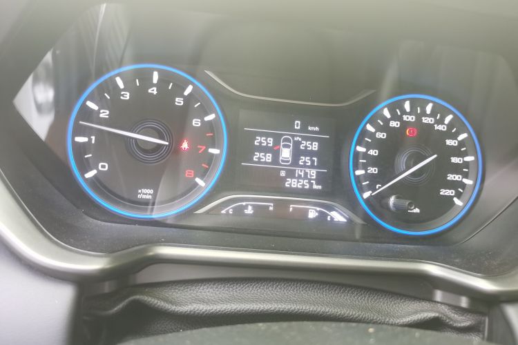 Used GAC Trumpchi GS4 2021 270T Manual Elite Edition Odometer Close Up