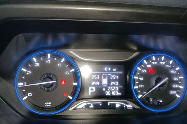 Used GAC Trumpchi GS4 2021 270T Automatic Elite Tech Edition Odometer Close Up