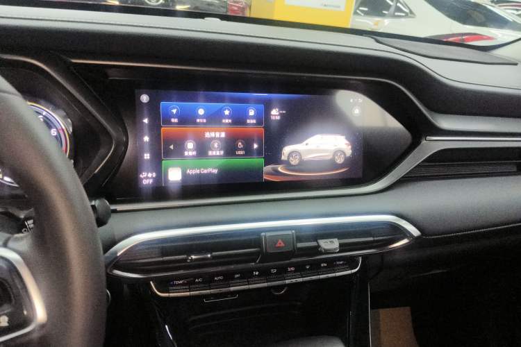 Used GAC Trumpchi GS4 2022 270T Automatic Smart Drive Technology Edition Audio And AC Panel