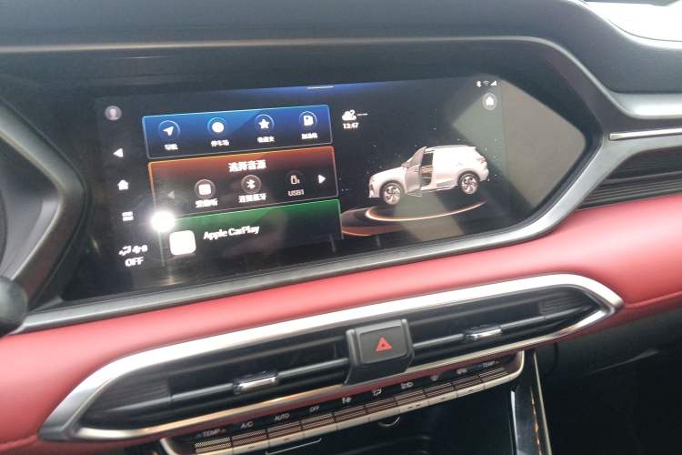 Used GAC Trumpchi GS4 2022 270T Automatic Smart Drive Technology Edition Audio And AC Panel