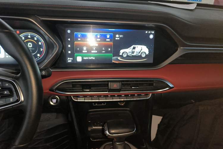 Used GAC Trumpchi GS4 2022 270T Automatic Smart Drive Technology Edition Audio And AC Panel