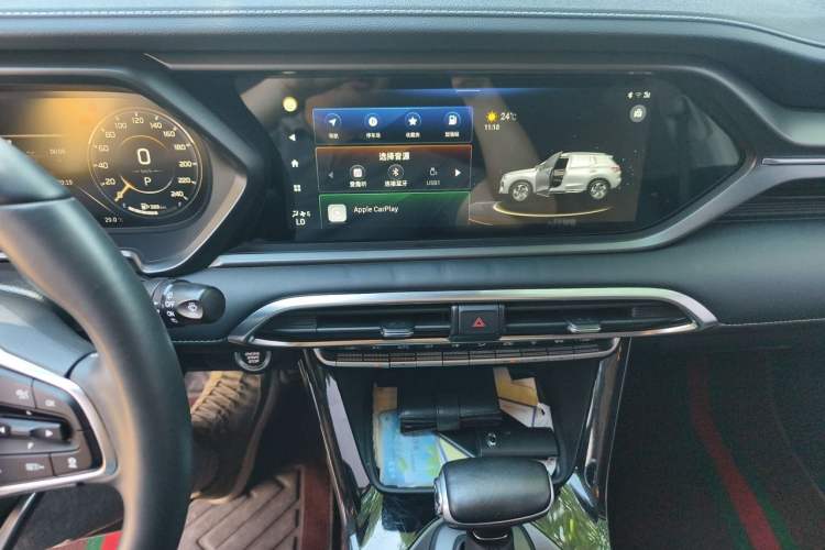 Used GAC Trumpchi GS4 2022 270T Automatic Smart Drive Technology Edition Audio And AC Panel