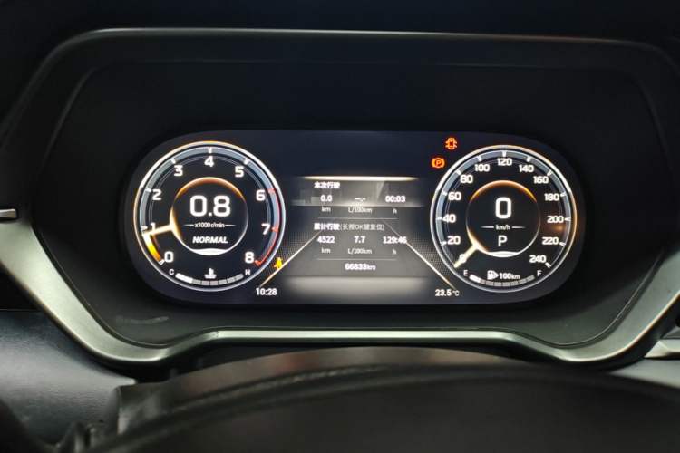 Used GAC Trumpchi GS4 2022 270T Automatic Smart Drive Technology Edition Instrument Cluster