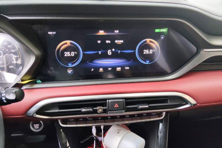 Used GAC Trumpchi GS4 2022 270T Automatic Smart Drive Technology Edition Audio And AC Panel