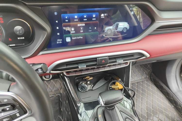 Used GAC Trumpchi GS4 2022 270T Automatic Smart Drive Technology Edition Audio And AC Panel