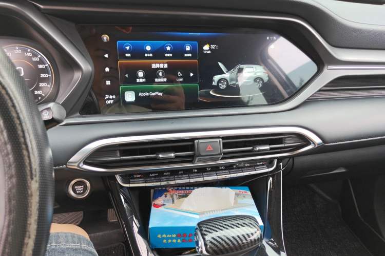 Used GAC Trumpchi GS4 2022 270T Automatic Smart Drive Technology Edition (Upgraded Version) Audio And AC Panel