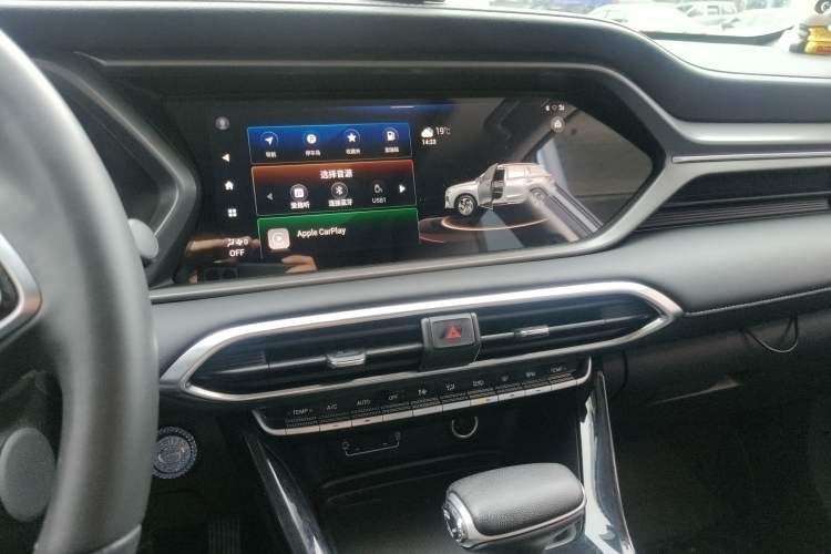 Used GAC Trumpchi GS4 2022 270T Automatic Smart Drive Technology Edition Audio And AC Panel