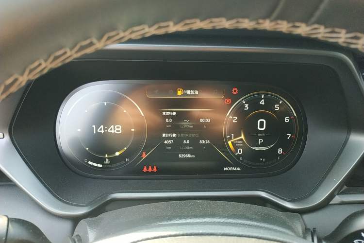 Used GAC Trumpchi GS4 2022 270T Automatic Smart Drive Flagship Edition Instrument Cluster